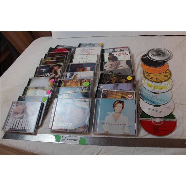 Lot of various music CDs