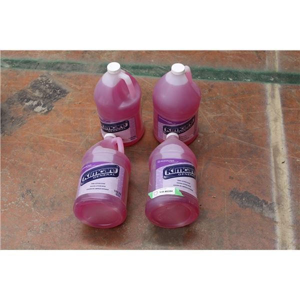 *4 gallons kimcare pink lotion soap
