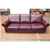 Image 1 : *Burgundy Couch - 7 feet long