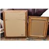 Image 4 : *Two large wooden photo frames 16”x20” 20”x24”