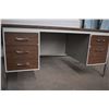 Image 3 : *5 Drawer Heavy Metal Office Desk (34" x 60" x 30" H)