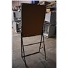 Image 3 : *Office Whiteboard on Easel (28" W x 67" H)