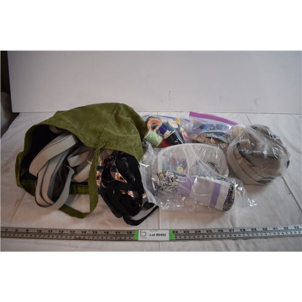 Bag of Sewing Supplies