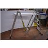 Image 1 : *Aluminum Folding Ladder with Scaffolding