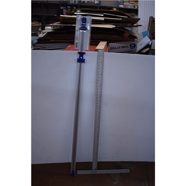*48" Clamp and Cutting Guide with L Bar Ruler