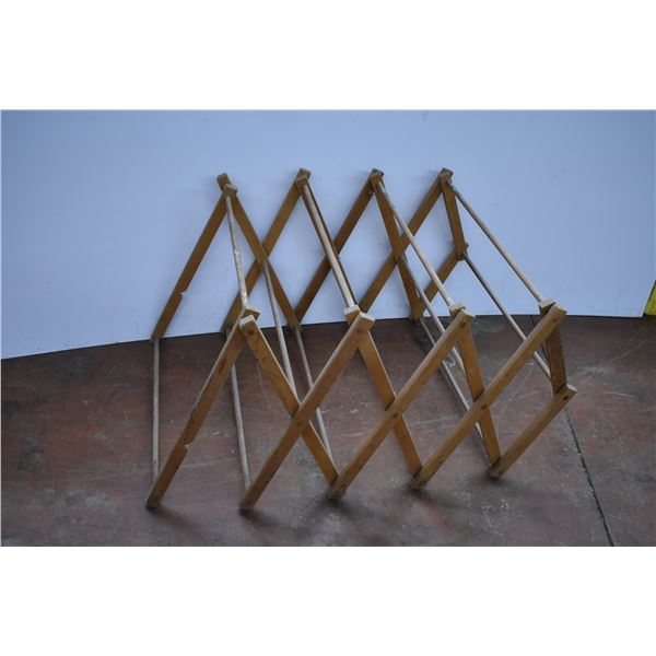 *Wooden Clothes Rack