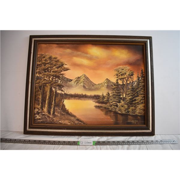 *Large Nettie Harder Painting (29" x 23")