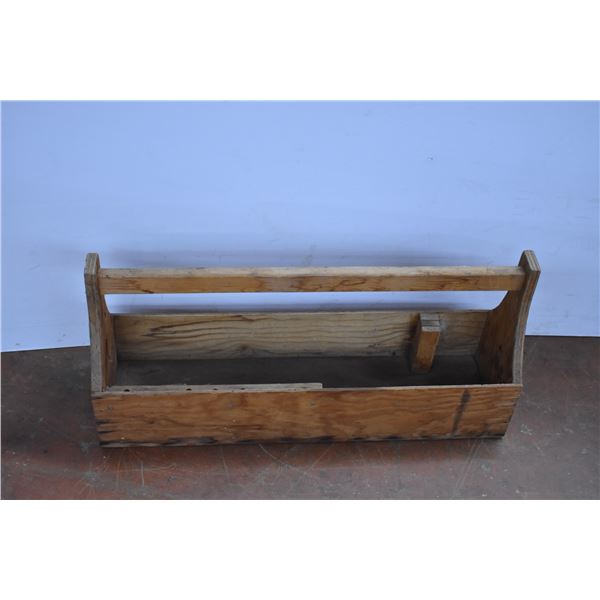 *Wooden Carpenter's Toolbox (31" Long)