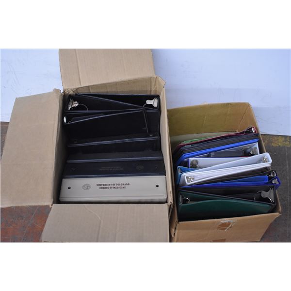 *(2) Boxes of Binders