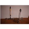 Image 1 : *Crutches, Extendable Paint Roller, and Small Cart