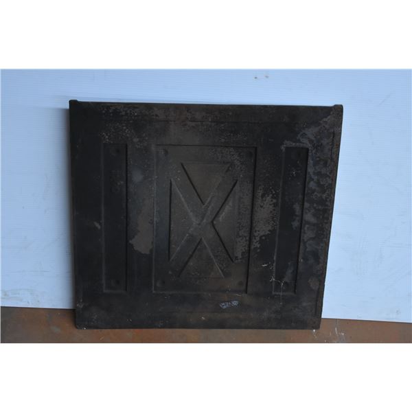 *Cast Iron Stove Cover