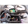 Image 7 : (2) Parrot drones - 1 looks to need repair / for parts - includes batteries, bodies, misc