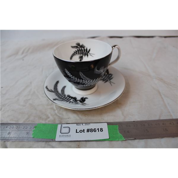 Royal Albert “Night and Day” Cup and saucer