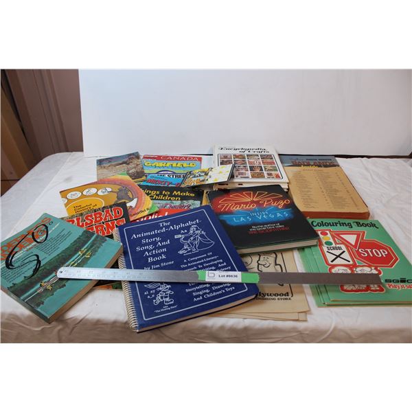 Lot of vintage books