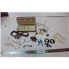 Image 1 : Lot of jewelry with jewelry case