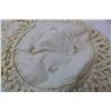 Image 4 : Lot of Doilies and Embroidered pillowcases