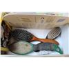 Image 2 : Misc. Items; animal hair brushes, books