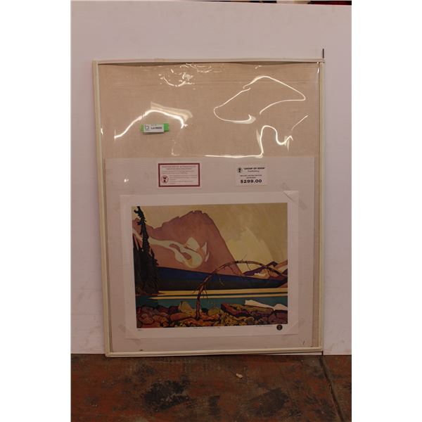 *“Group of Seven” Publishing unframed painting - with CoA