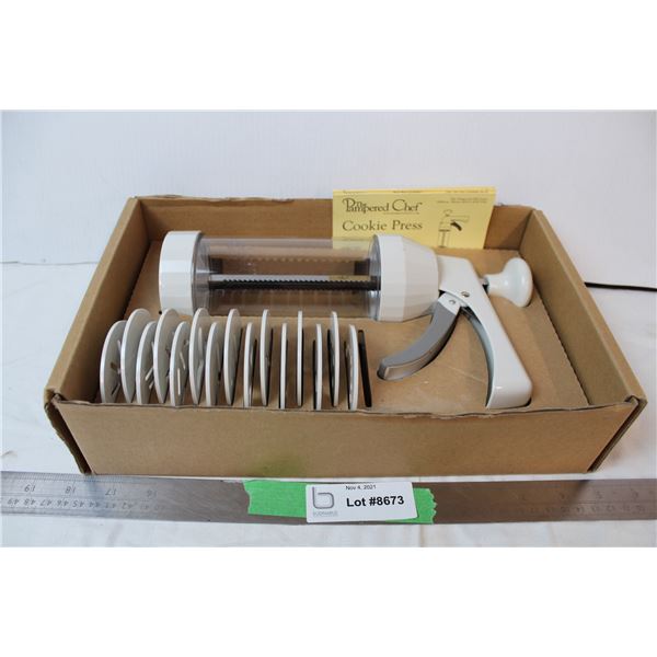 Pampered Chef Cookie Press