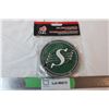 Image 1 : Saskatchewan Roughrider Rubber Coasters in bag