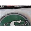 Image 2 : Saskatchewan Roughrider Rubber Coasters in bag