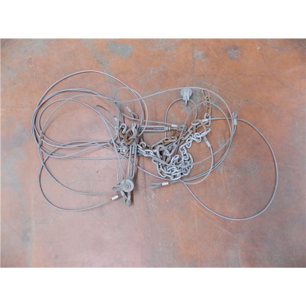 long length of cable wire