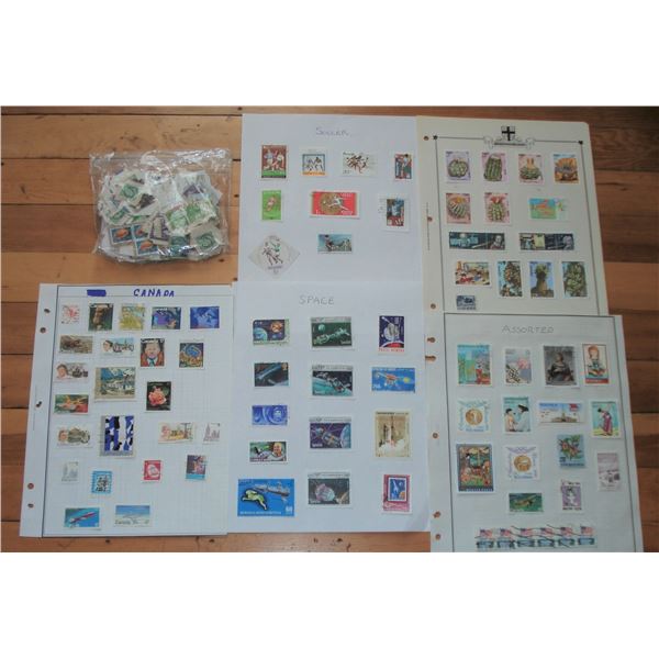 assortment of stamps