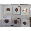Image 3 : Canadian Pennies (some US wheat pennies) + RCMP quarters