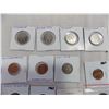 Image 4 : Canadian Pennies (some US wheat pennies) + RCMP quarters