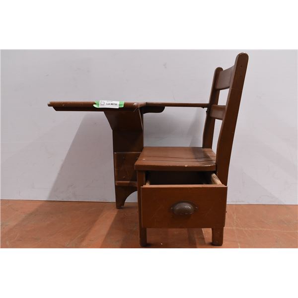 *Wooden Children’s Desk – 26”x18”x26”