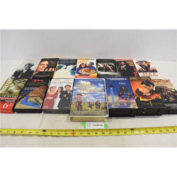 Gone With The Wind & Misc. VHS Tapes