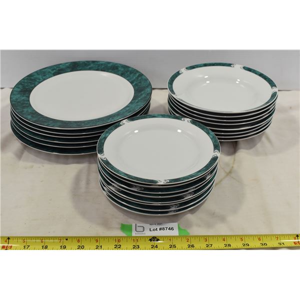 Matching Plates & Bowls