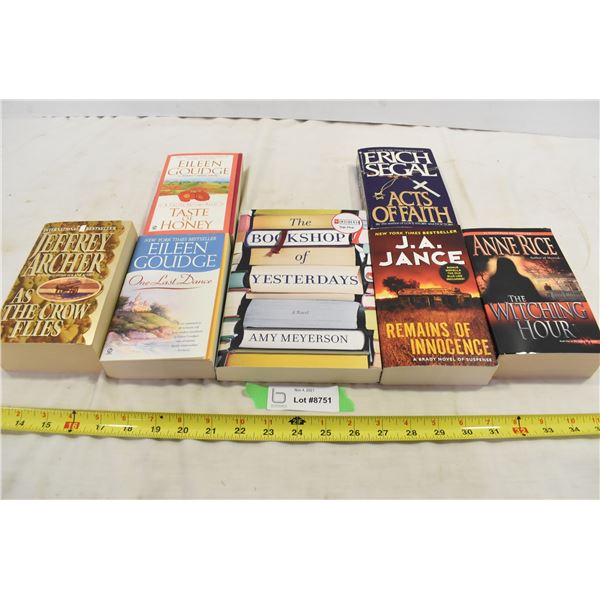 Misc. Lot of Novels