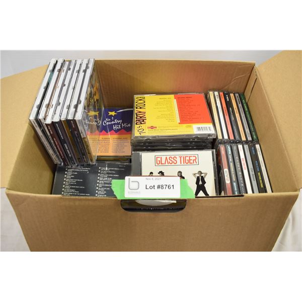 Box of Misc. CD’s