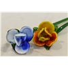 Image 2 : Blown Glass Flowers