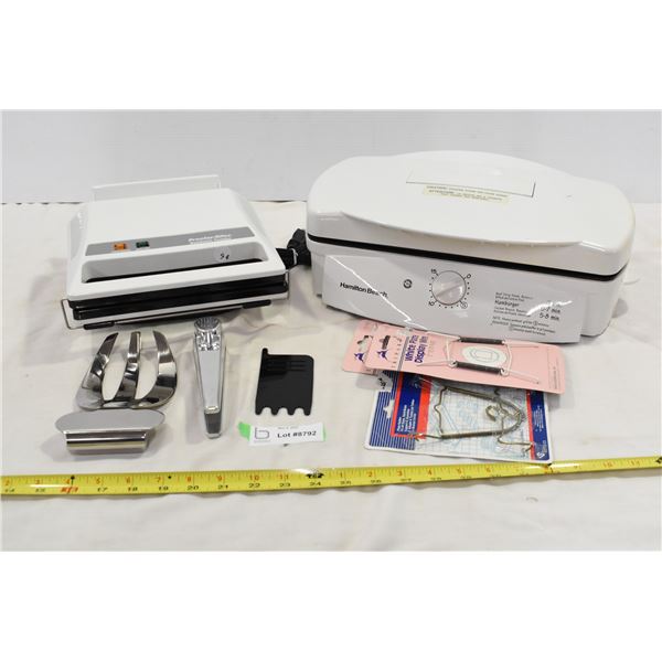 Sandwich Grill, Fat Free Grill, Garlic Press & Salad Tossers