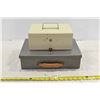 Image 1 : 2 Heavy Metal Locking Boxes/ Cash Registers
