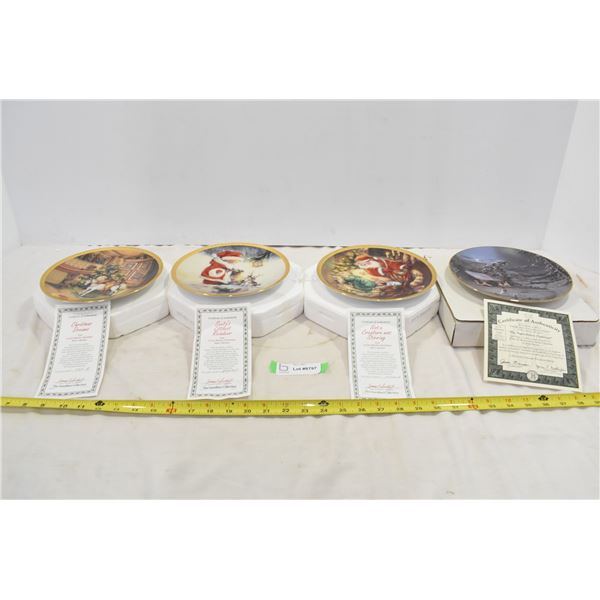Bradford Exchange & Hamilton Collection Decorative Plates