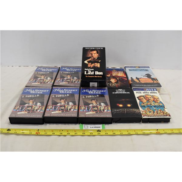 The Last Don Trilogy, Hill Street Blues, Red Dawn & Misc. VHS Tapes