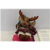 Image 2 : Misc. Lot w/ Plush Moose, Heart Rack, Frames
