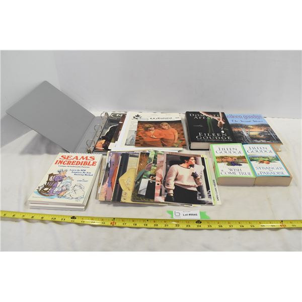 Eileen Goudge Books, Misc. Pictures and Binder