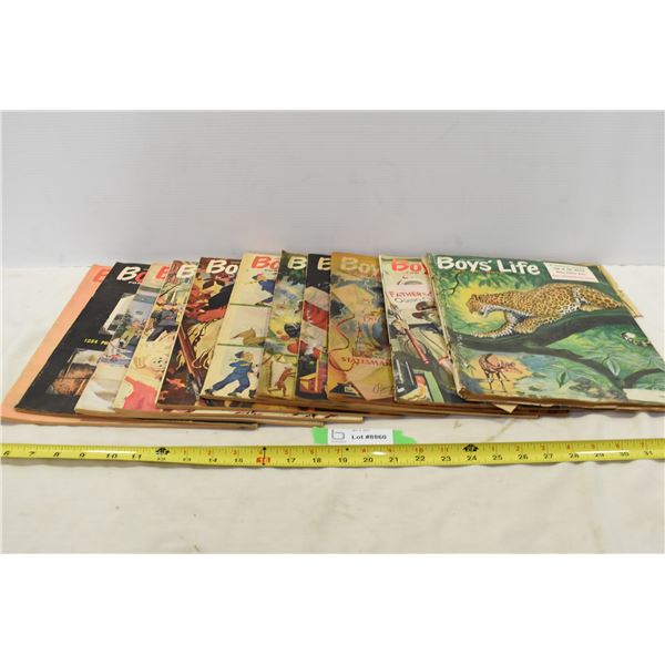 Vintage Boys’ Life Magazines