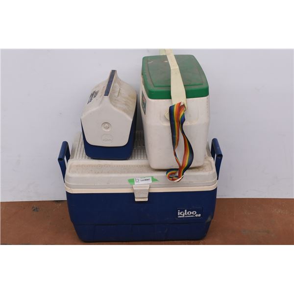 *3 Coolers – Various Sizes
