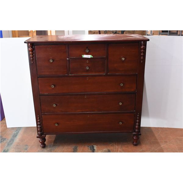 *Vintage Wooden Dresser – Leans Forward – 40”x19”x49”