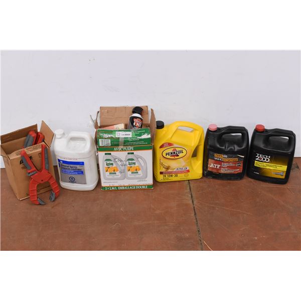 *Oils, Dust Removers, Clamps