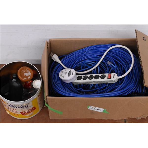 *Ethernet Cables & Misc. Box