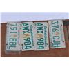 Image 2 : *Licence Plates, Square, Misc. Metal Plates