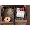 Image 4 : *Metal Garage Drawers w/ Supplies Inside