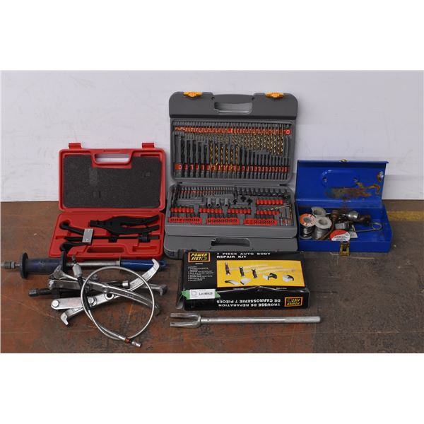 *Full Drill Bit Kit & Misc. Tools