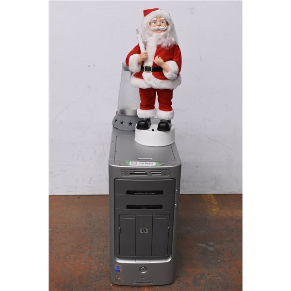 *HP Desktop Computer & Santa